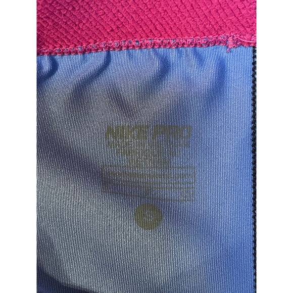 Womens Nike Pro Cropped Capril Soft Gray Pink Size‎ S - Picture 5 of 6